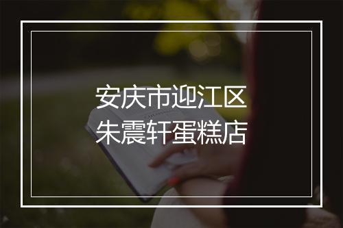 安庆市迎江区朱震轩蛋糕店