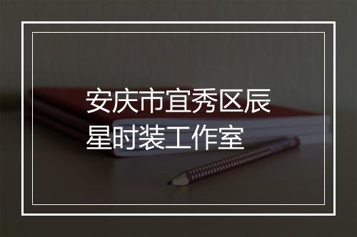 安庆市宜秀区辰星时装工作室