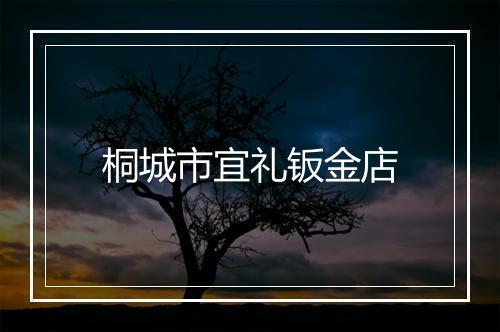 桐城市宜礼钣金店