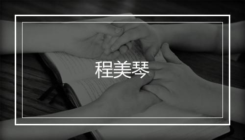 程美琴