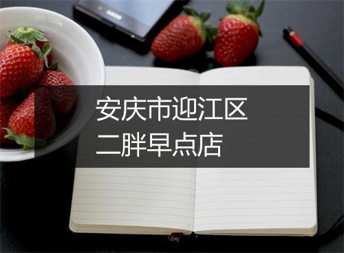 安庆市迎江区二胖早点店