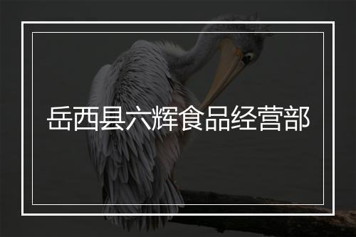 岳西县六辉食品经营部