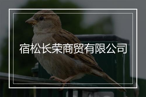 宿松长荣商贸有限公司