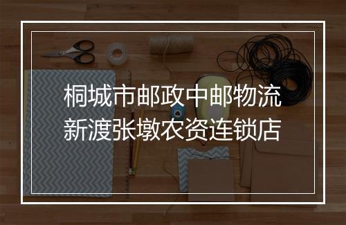 桐城市邮政中邮物流新渡张墩农资连锁店