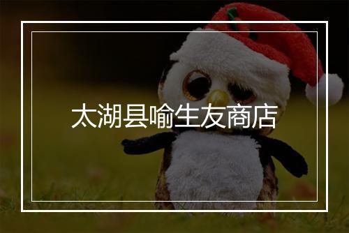 太湖县喻生友商店