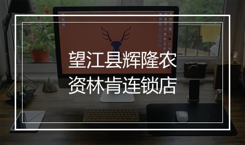 望江县辉隆农资林肯连锁店