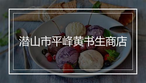 潜山市平峰黄书生商店