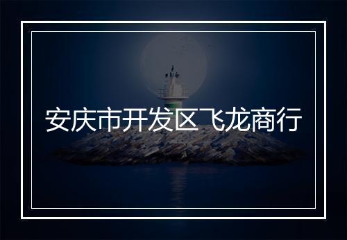 安庆市开发区飞龙商行