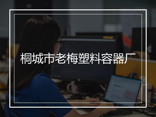 桐城市老梅塑料容器厂