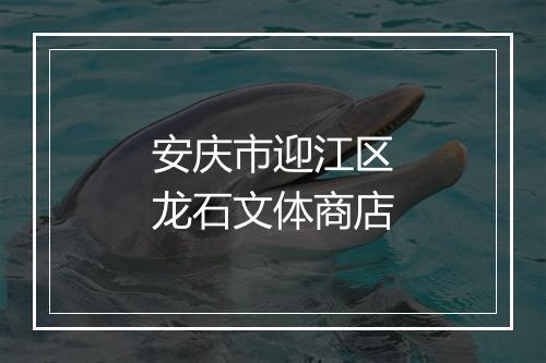安庆市迎江区龙石文体商店