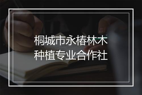 桐城市永椿林木种植专业合作社