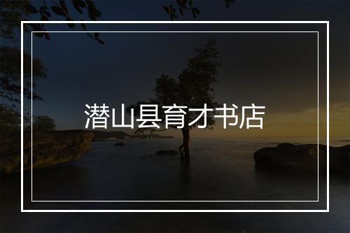 潜山县育才书店