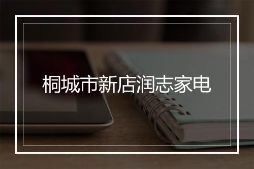 桐城市新店润志家电