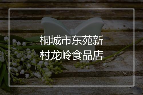 桐城市东苑新村龙岭食品店
