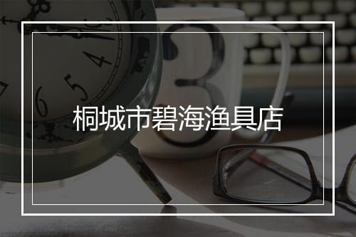 桐城市碧海渔具店