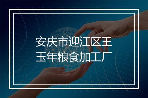 安庆市迎江区王玉年粮食加工厂