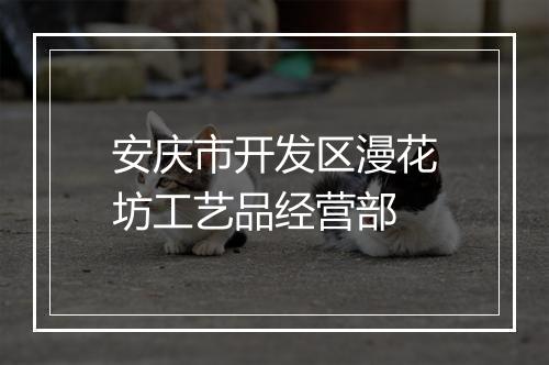 安庆市开发区漫花坊工艺品经营部