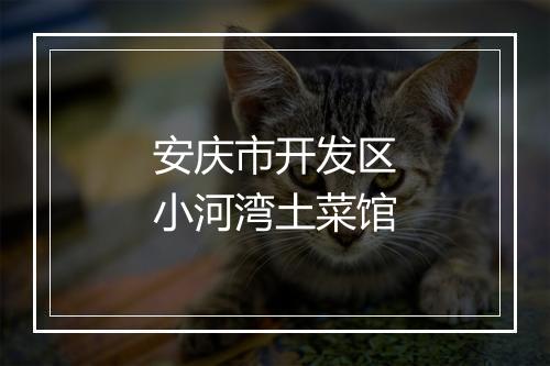 安庆市开发区小河湾土菜馆