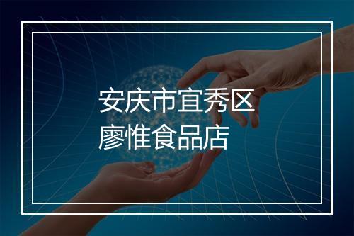 安庆市宜秀区廖惟食品店
