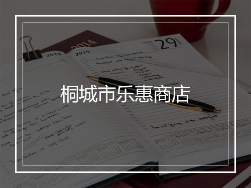 桐城市乐惠商店