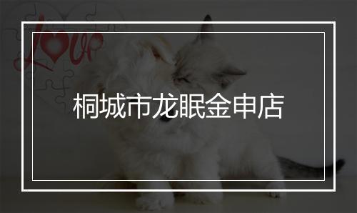 桐城市龙眠金申店