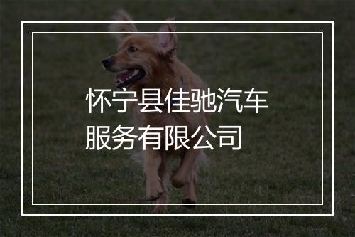 怀宁县佳驰汽车服务有限公司