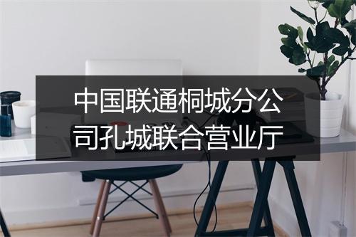 中国联通桐城分公司孔城联合营业厅