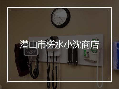 潜山市槎水小沈商店