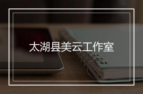 太湖县美云工作室