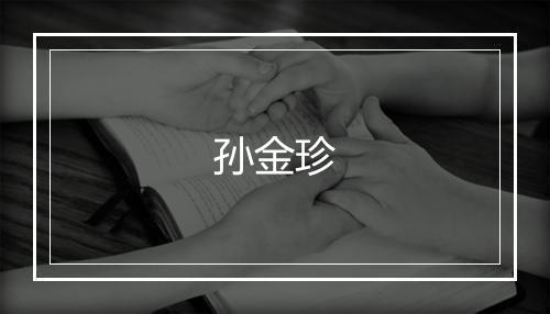 孙金珍