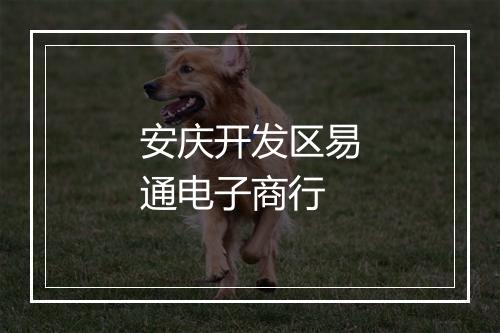 安庆开发区易通电子商行