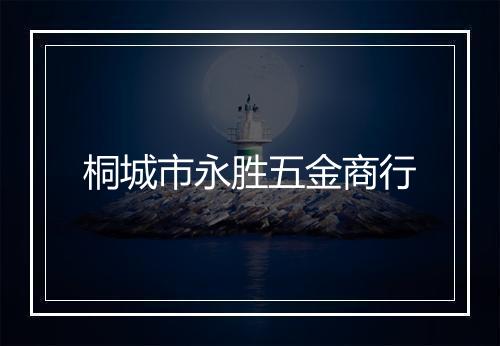 桐城市永胜五金商行