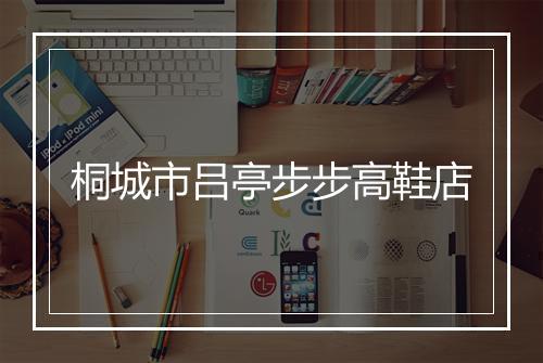 桐城市吕亭步步高鞋店