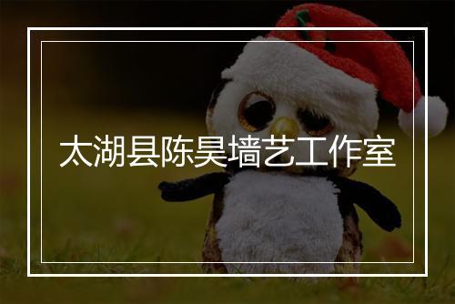 太湖县陈昊墙艺工作室