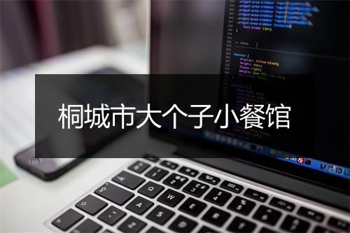 桐城市大个子小餐馆