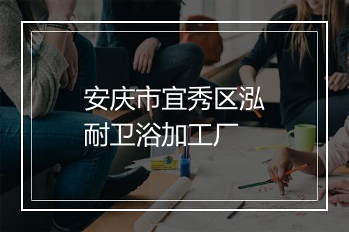 安庆市宜秀区泓耐卫浴加工厂