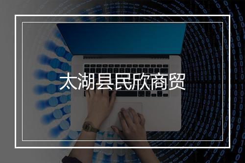 太湖县民欣商贸