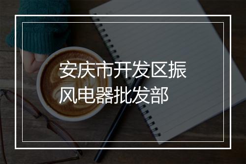 安庆市开发区振风电器批发部