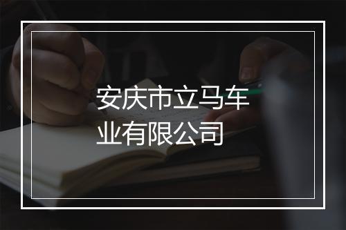 安庆市立马车业有限公司