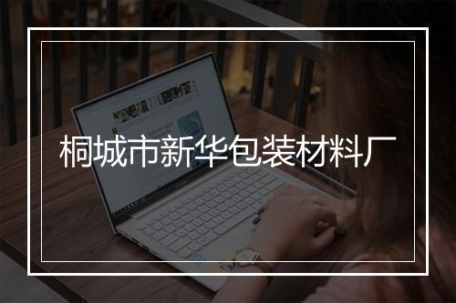 桐城市新华包装材料厂