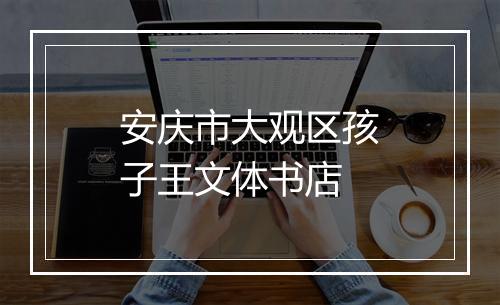 安庆市大观区孩子王文体书店