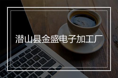潜山县金盛电子加工厂