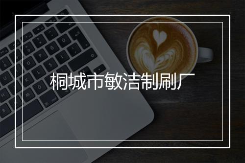 桐城市敏洁制刷厂