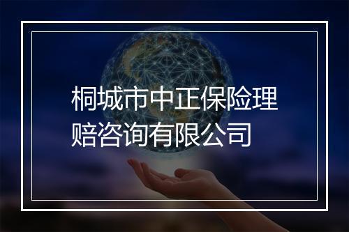桐城市中正保险理赔咨询有限公司