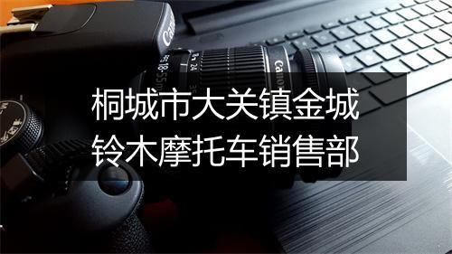 桐城市大关镇金城铃木摩托车销售部