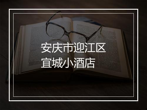 安庆市迎江区宜城小酒店