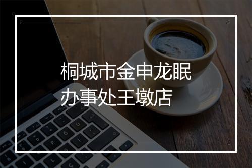 桐城市金申龙眠办事处王墩店