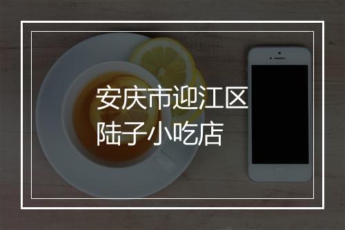 安庆市迎江区陆子小吃店