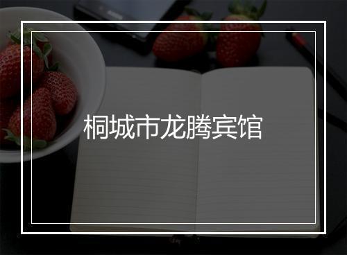 桐城市龙腾宾馆