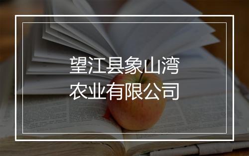 望江县象山湾农业有限公司